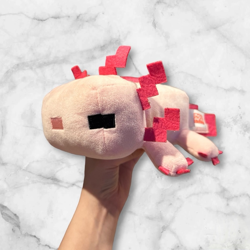 Minecraft Axolotl Plush